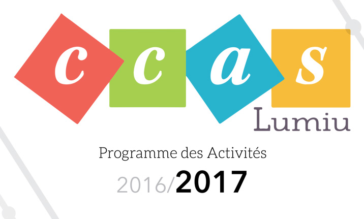 CCAS : programme des activités 2016 / 2017 CCAS : programme des activités 2016 / 2017