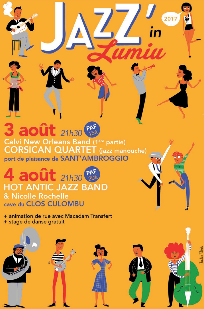 Jazz'in Lumiu les 3 et 4 août 2017 Jazz'in Lumiu les 3 et 4 août 2017