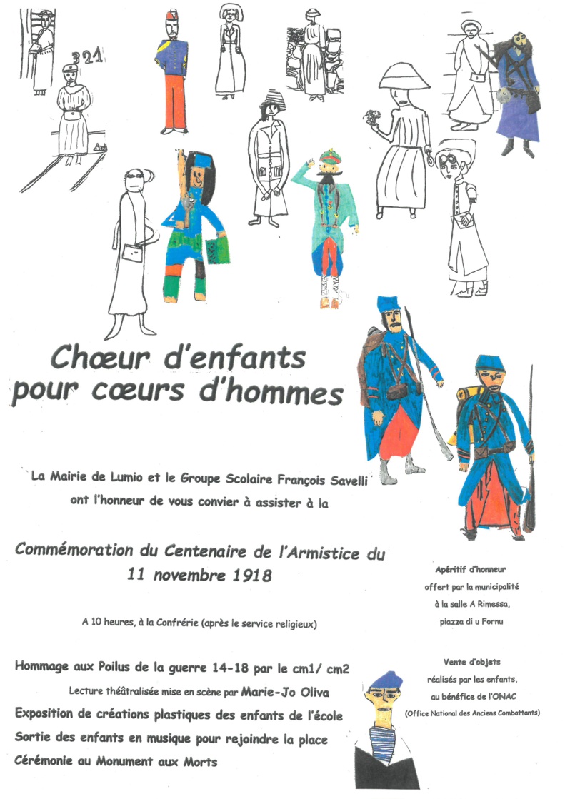 Commémoration du Centenaire de l'Armistice du 11 novembre 1918