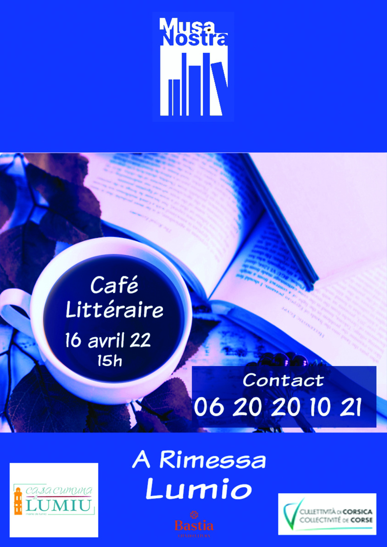 Musanostra : Café littéraire le 16 avril 2022