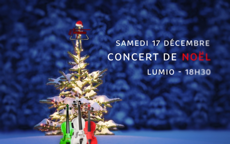 CONCERT DE NOËL A LUMIU CONCERT DE NOËL A LUMIU
