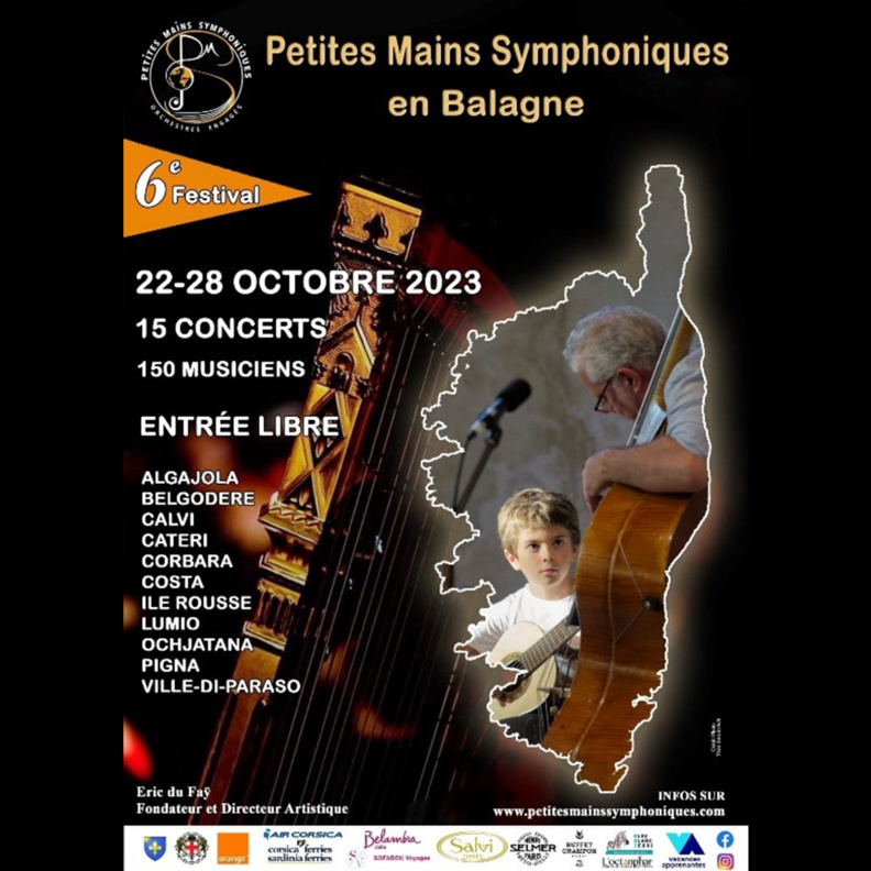 6e festival des Petites Mains Symphoniques en Balagne 6e festival des Petites Mains Symphoniques en Balagne
