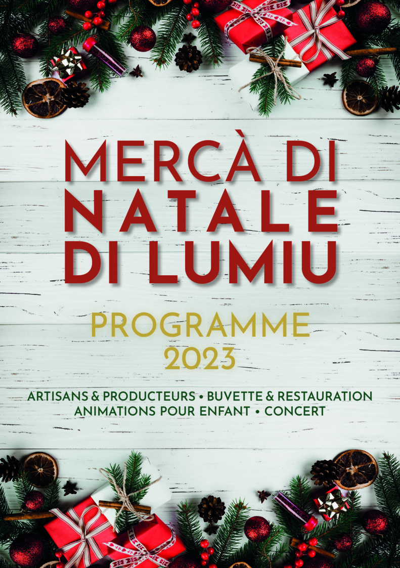 Mercà di natale di lumiu les 9 et 10 décembre