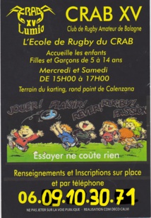 Ecole de rugby du CRAB XV