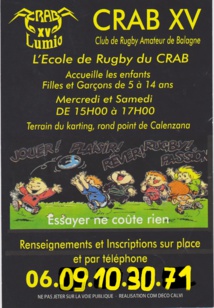 Ecole de rugby du CRAB XV Ecole de rugby du CRAB XV
