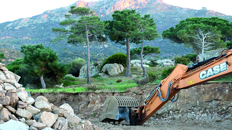 La Marine de Sant'Ambrosgiu en travaux La Marine de Sant'Ambrosgiu en travaux