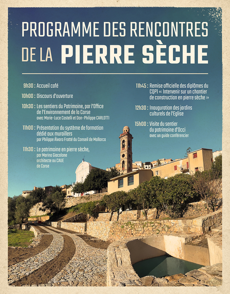 1ères rencontres internationales de la PIERRE SECHE le 12 juin