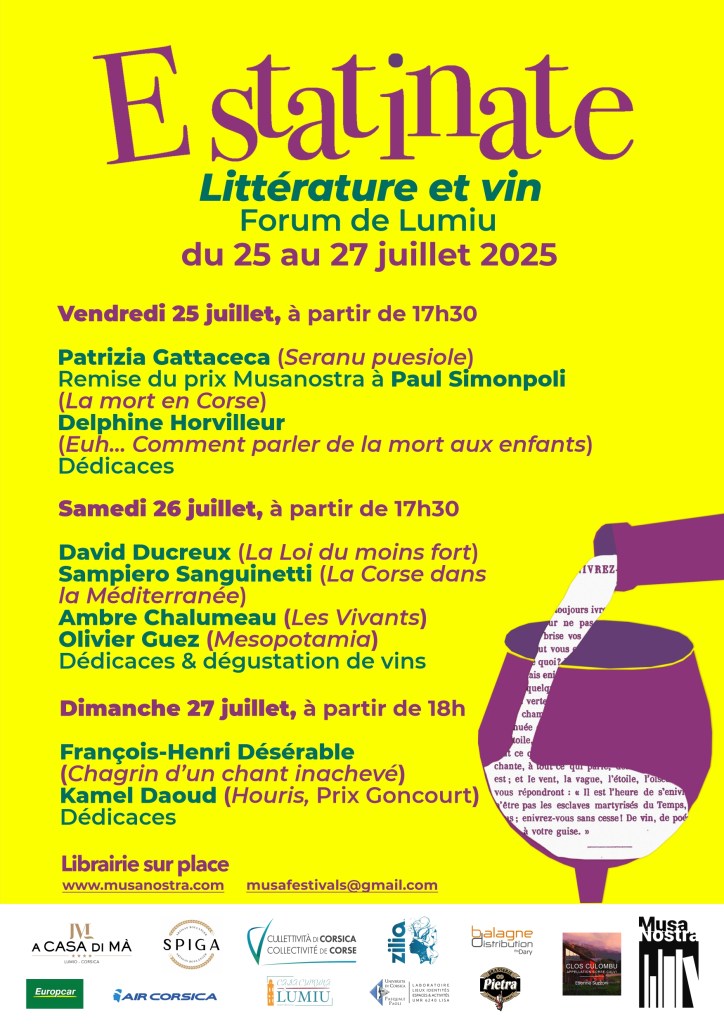 E Statinate du 25 au 27 juillet 2025