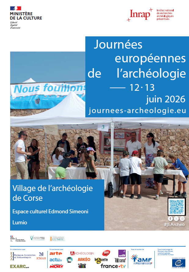Journées européennes de l'archéologie les 12 et 13 juin 2026