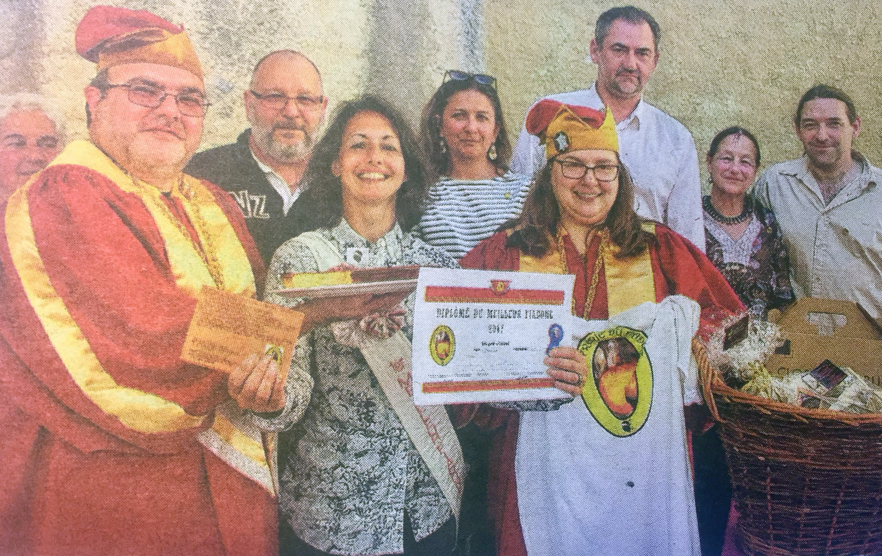 Astrid Hurard couronnée Reine du Fiadone 2017