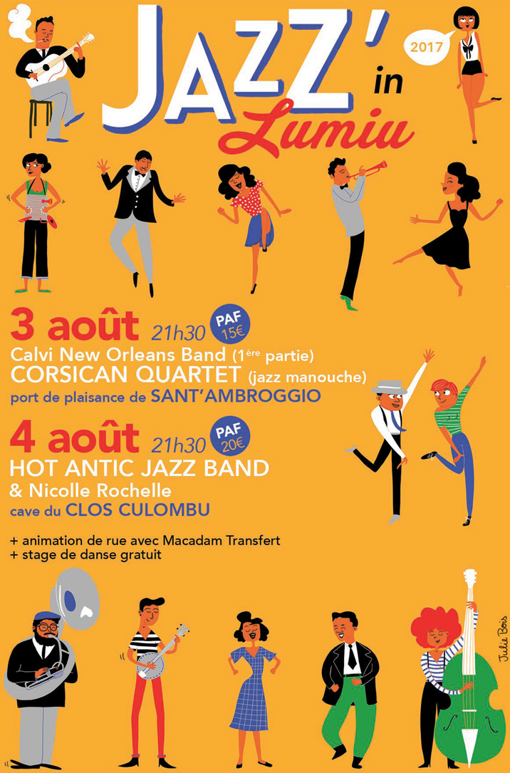 Jazz'in Lumiu les 3 et 4 août 2017