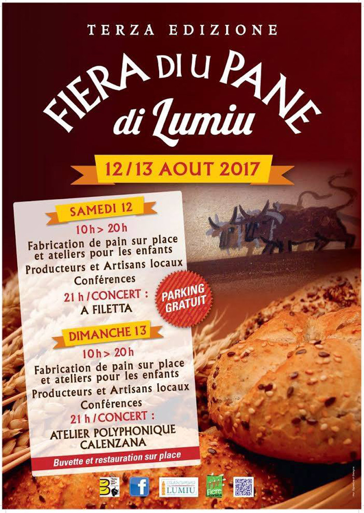 Fiera di u Pane les 12 et 13 août 2017