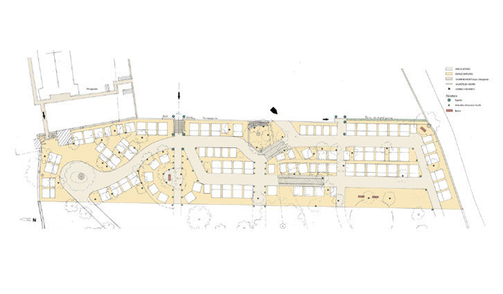 Travaux du nouveau cimetière Travaux du nouveau cimetière