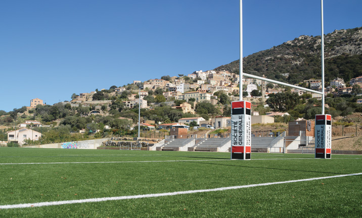 Inauguration du stade de Lumiu le 21 octobre 2017