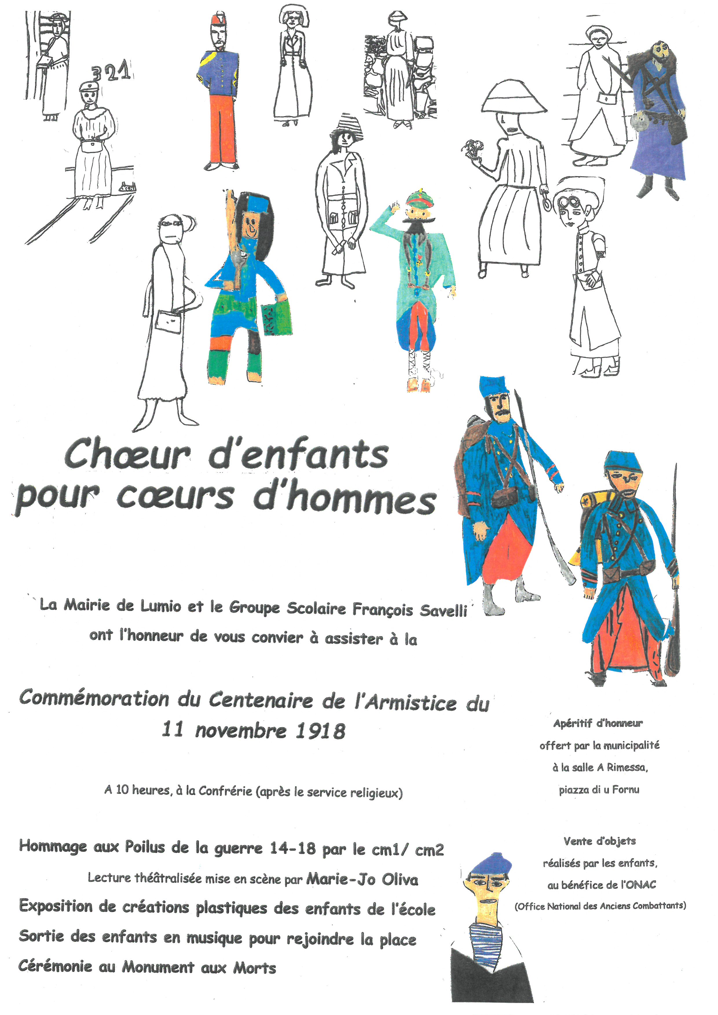 Commémoration du Centenaire de l'Armistice du 11 novembre 1918
