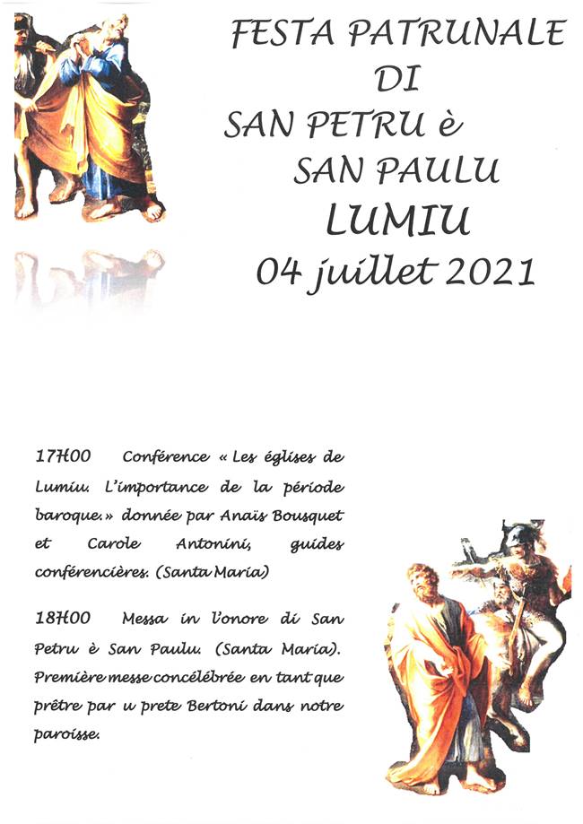 Festa patrunale di San Petru è San Paulu