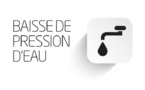 Risque de baisse de la pression de l'eau le 4 avril 2018