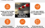 8 décembre : Vigilance orange pour le phénomène vent violent