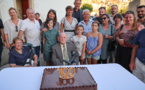 Centenaire du Colonel Pierre Neuville sur la place du village, le 3 septembre 2022