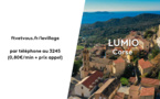 Lumiu représentera la Corse dans l’émission « Le Village préféré des Français »
