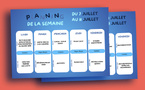 A Zitellina - Planning juillet 2025 pour les 12/17 ans 